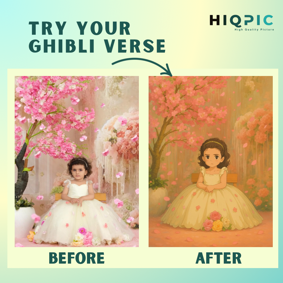 Cute Viral Ghibli Style Image (Original from ChatGPT Plus)