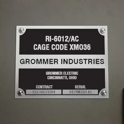 Custom Metal Label