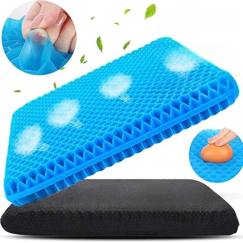 Soft Back Pain Relief Silicon Seater Cushion🧎🏽‍♀️