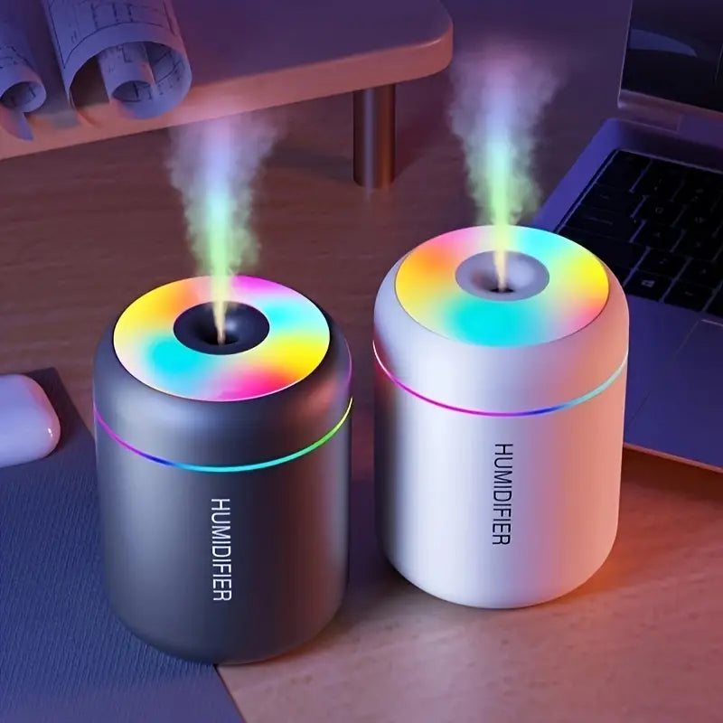 Colourful Night Light Humidifier ⚡