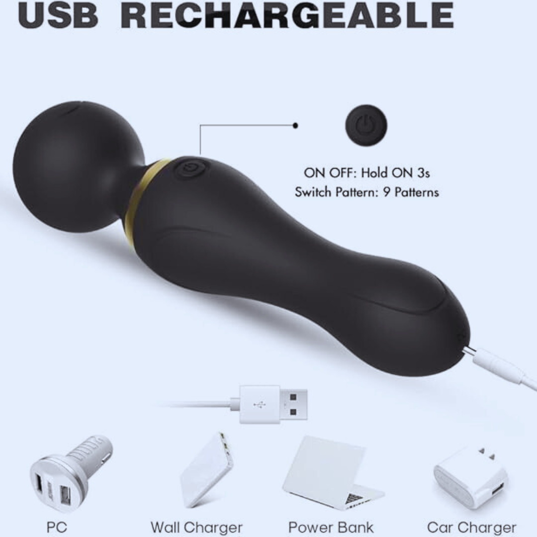 Powerful Multispeed Vibrating Massager