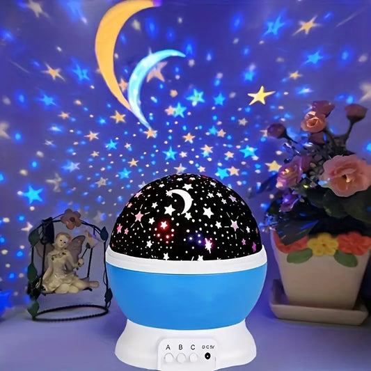 360° Rotating Galaxy Night Lights Lamp✨