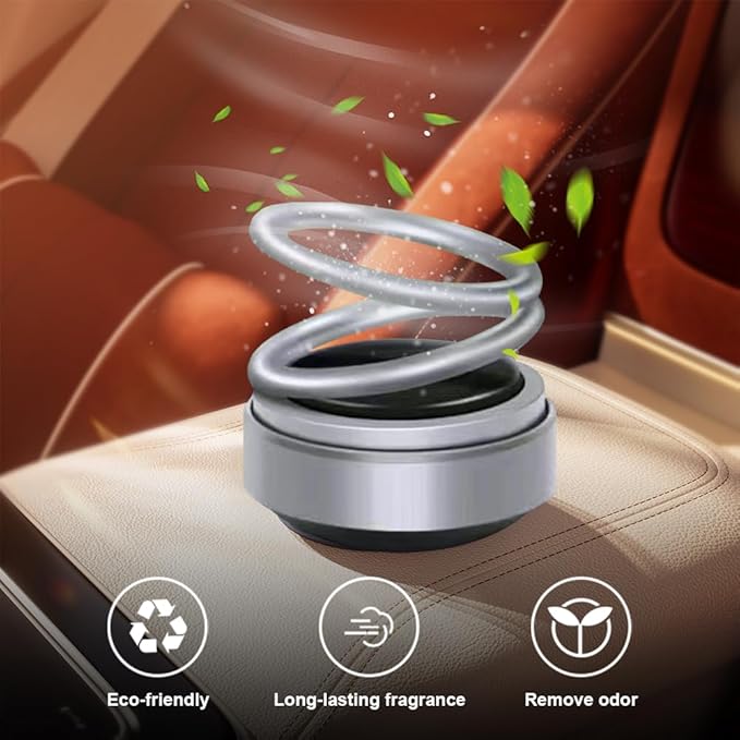 360° Rotating Solar Air Freshener Perfume 🍃