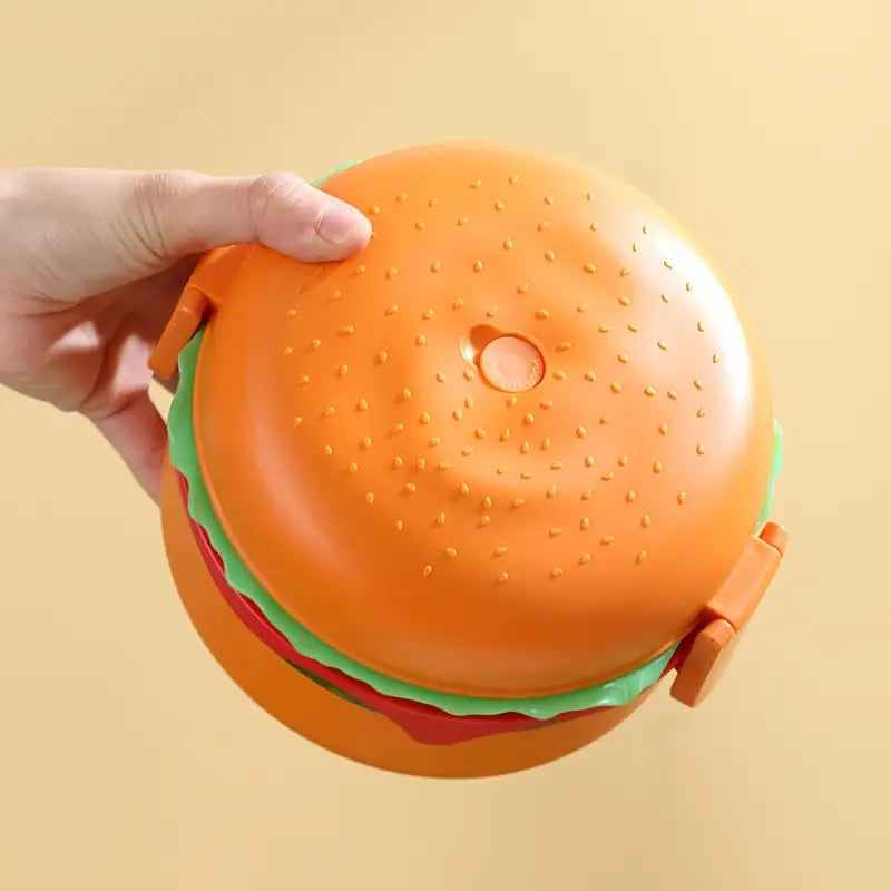 Cute Burger Shaped Lunch Box🍔