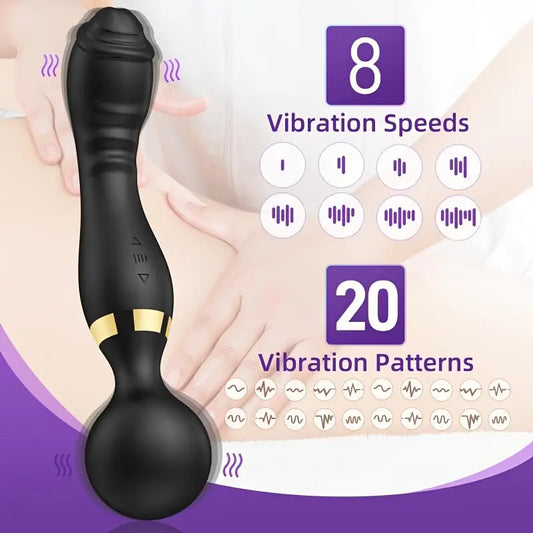 Powerful Multispeed Vibrating Massager