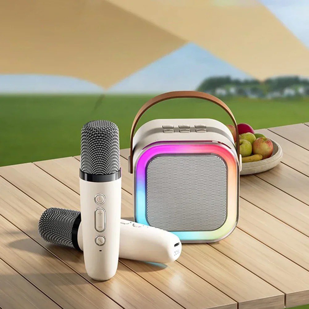 Sweet Voice Changer Bluetooth Speaker + Wireless Mic