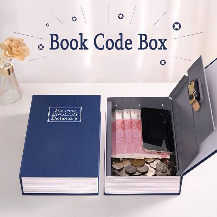 Secure Book Hidden Safe Box