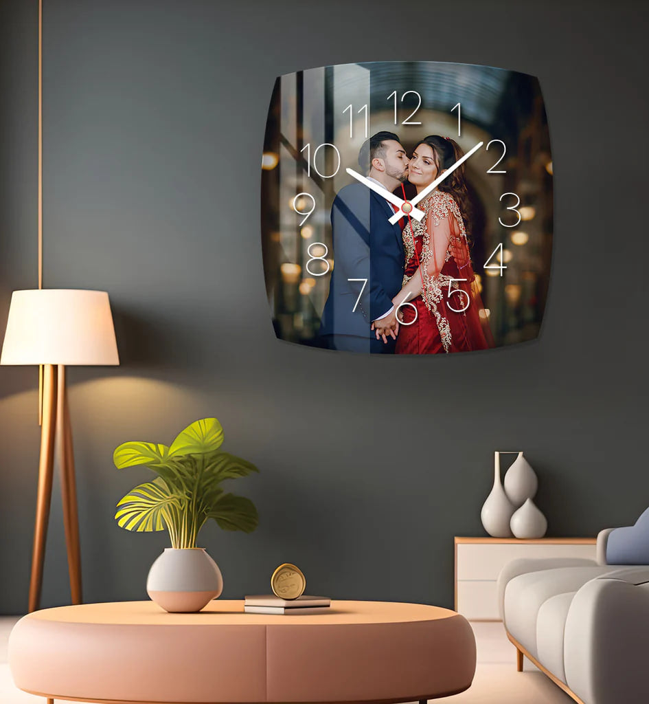 Premium Acrylic Photo Wall Clocks