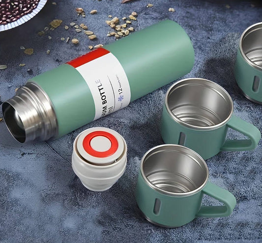 3-in-1 Stainless Steel Thermal Container 🍶