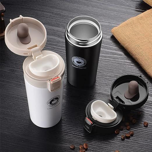 Stainless Steel Coffee Thermos Flask Mug☕