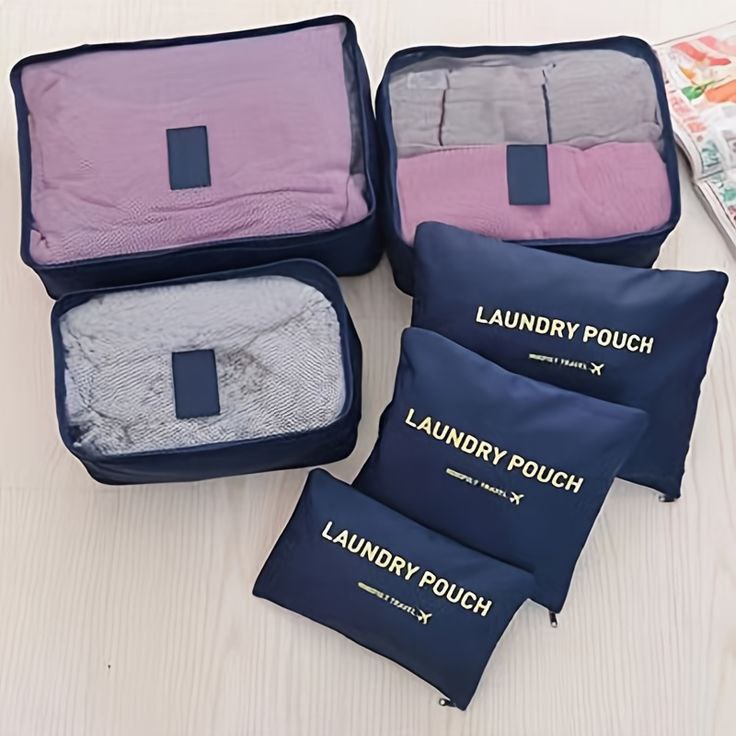 Travel-friendly 6 Cloths Organizer Pouch🧳