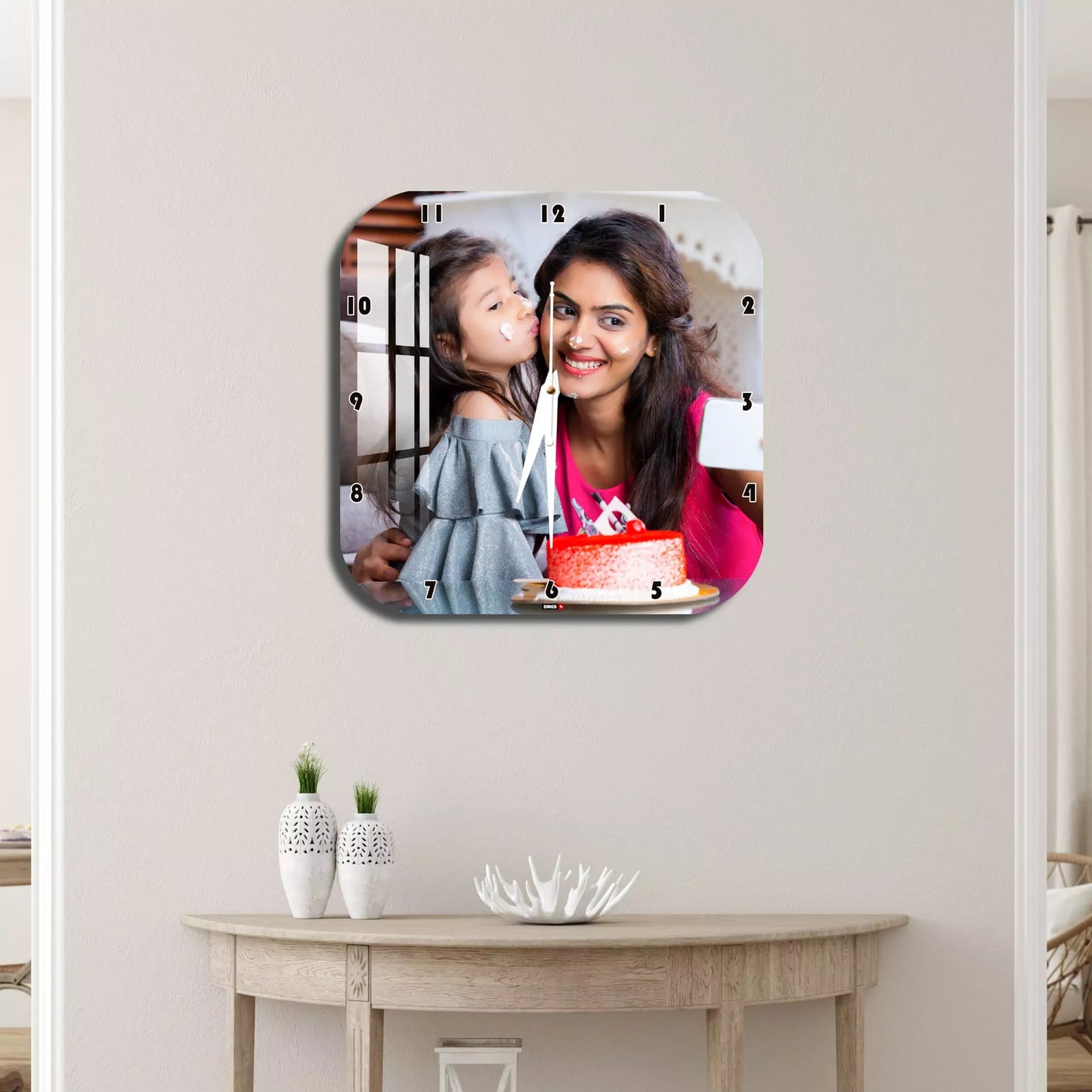 Premium Acrylic Photo Wall Clocks